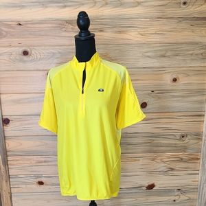 Sugoi Men's Yellow Short Sleeved Cycling Shirt XL